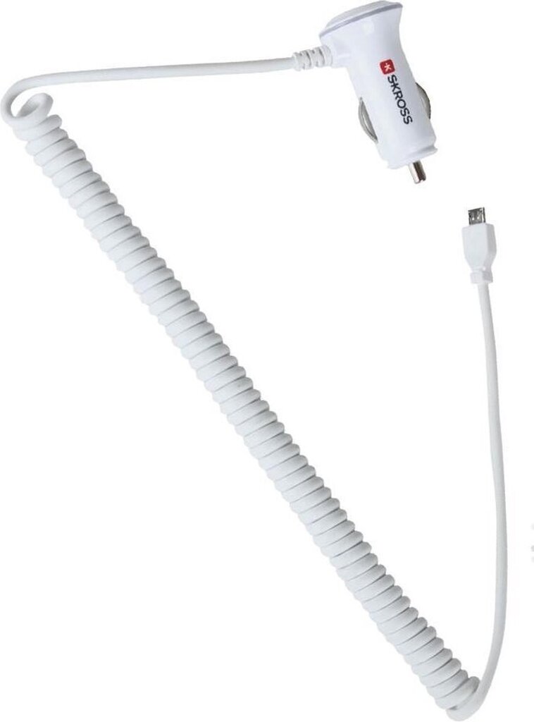 Bol.com Skross - midget plus micro usb car charger aanbieding