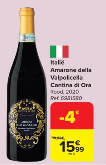 Italië Amarone della Valpolicella Cantina di Ora