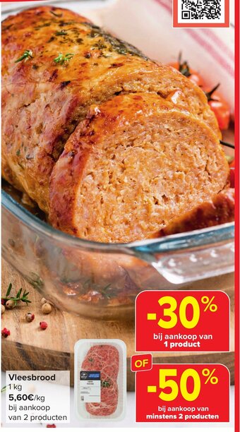 Carrefour Market Vleesbrood aanbieding