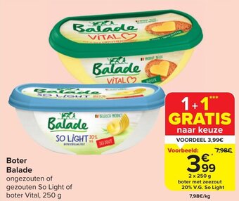 Carrefour Market Boter Balade aanbieding