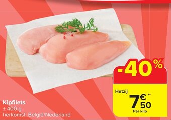 Carrefour Market Kipfilets 400 g aanbieding