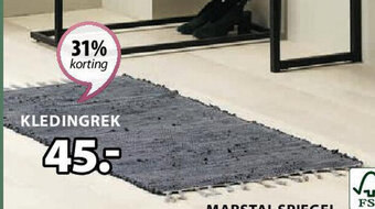 Jysk VIRUM KLEDINGREK aanbieding