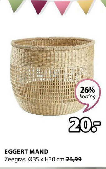 Jysk EGGERT MAND aanbieding