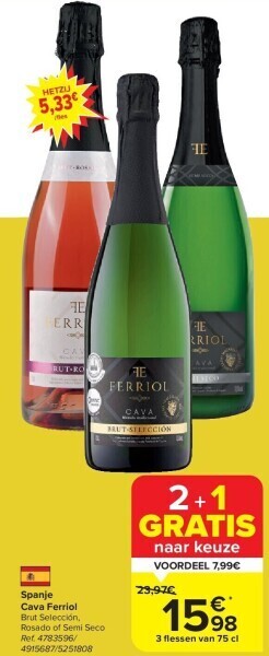 Spanje cava ferriol