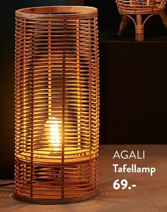 Casa Agali tafellamp aanbieding