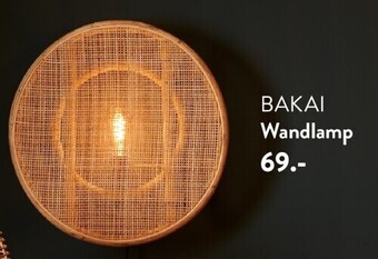 Bakai wandlamp