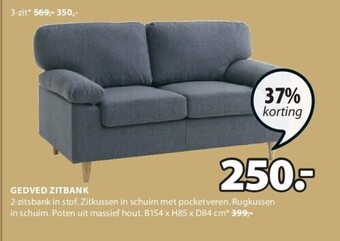 Jysk Gedved zitbank aanbieding