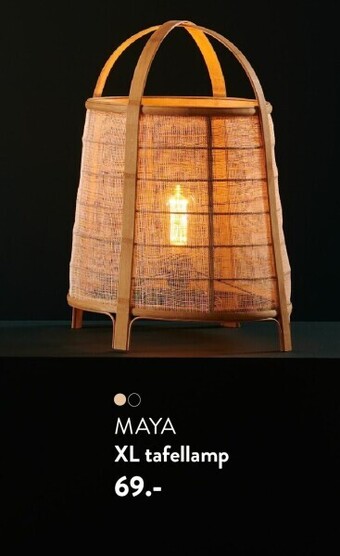 Casa Maya xl tafellamp aanbieding
