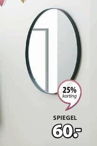 Jysk Marstal spiegel aanbieding