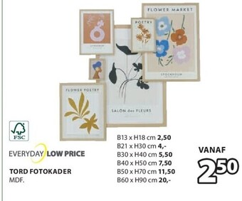 Jysk Tord fotokader aanbieding