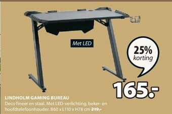 Jysk Lindholm gaming bureau aanbieding