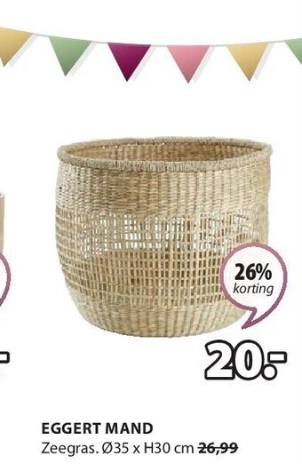 Jysk Eggert mand aanbieding