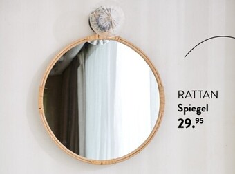 Rattan spiegel