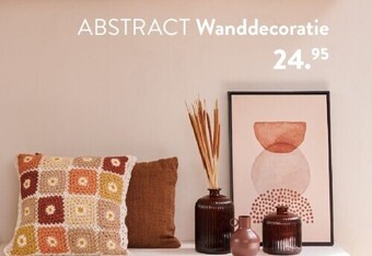 Abstract wanddecoratie