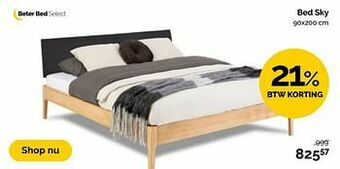 Beter Bed Bed sky aanbieding