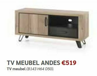 Crack Tv meubel andes aanbieding