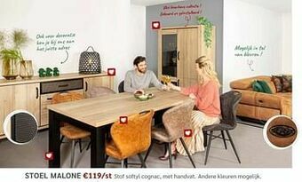 Crack Stoel malone aanbieding