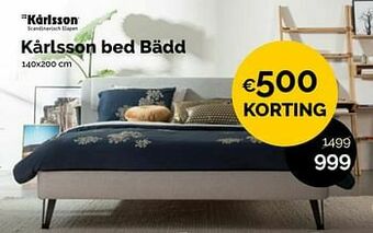 Beter Bed Kårlsson bed bädd aanbieding