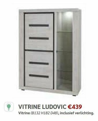 Crack Vitrine ludovic aanbieding