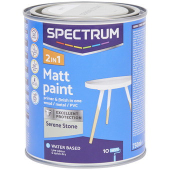 Action Spectrum 2-in-1 matte verf serene stone aanbieding