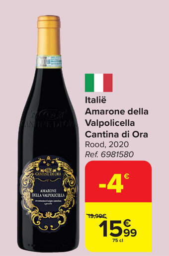 Italië Amarone della Cantina di Ora