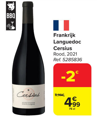 Carrefour Market Frankrijk Languedoc Cersius aanbieding