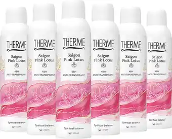 6x therme anti-transpirant saigon pink lotus 150 ml