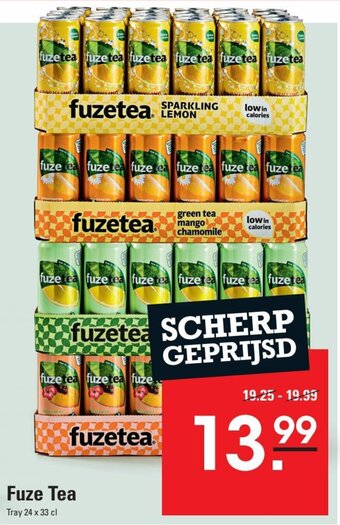 Sligro Fuze Tea aanbieding