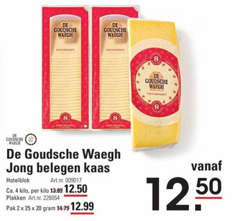 Sligro De Goudsche Waegh Jong belegen kaas aanbieding