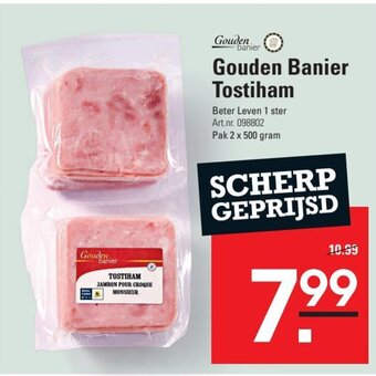 Sligro Gouden Banier Tostiham aanbieding