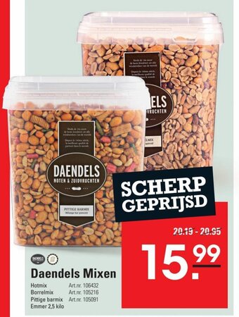 Sligro Daendels Mixen aanbieding