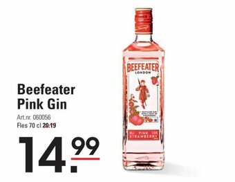 Sligro Beefeater Pink Gin aanbieding