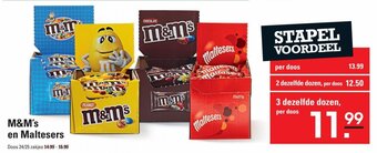 M&M's en Maltesers