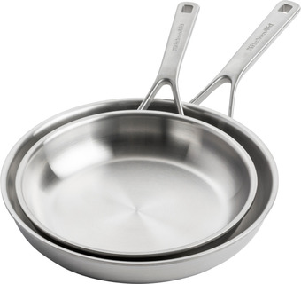 CoolBlue Kitchenaid multiply koekenpannenset 24 + 28 cm aanbieding