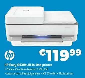 Hp envy 6430e all-in-one printer