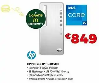 Expert Hp pavilion tp01-2015nb aanbieding