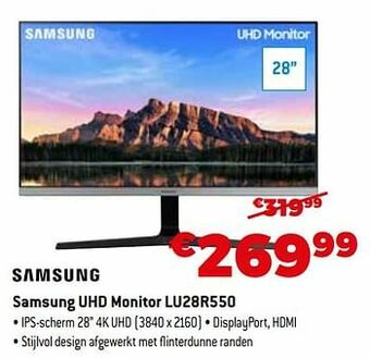 Exellent Samsung uhd monitor lu28r550 aanbieding