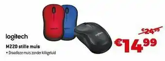 Logitech m220 stille muis