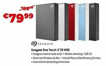 Seagate one touch 2 tb hdd