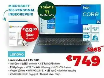 Lenovo ideapad 5 15itl05