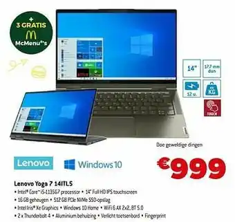 Lenovo yoga 7 14itl5