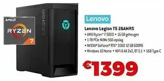 Exellent Lenovo legion t5 26amr5 aanbieding