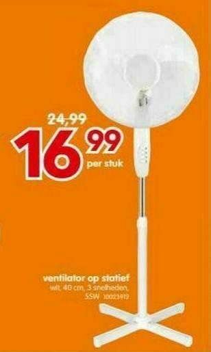 Yess Ventilator op statief aanbieding