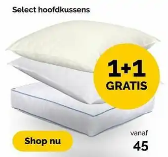 Select hoofdkussens