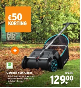 GAMMA Gardena tuinruimer aanbieding