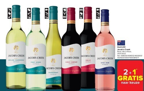 Carrefour Australië jacob’s creek aanbieding