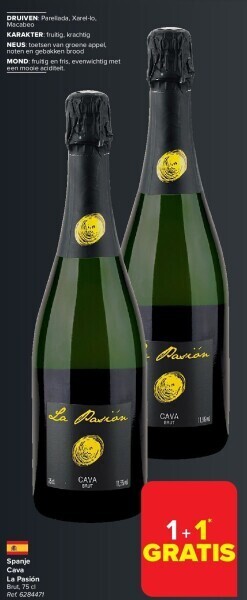 Carrefour Spanje cava la pasión aanbieding