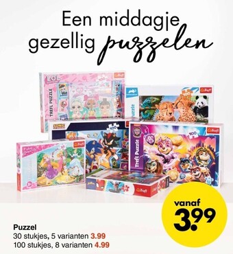 Wibra Puzzel aanbieding