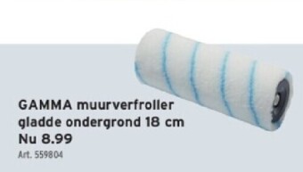 GAMMA Gamma muurverfroller gladde ondergrond 18 cm aanbieding