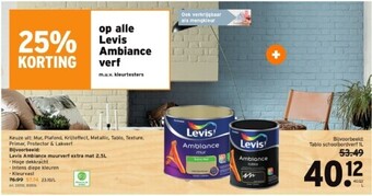 GAMMA Op alle levis ambiance verf aanbieding